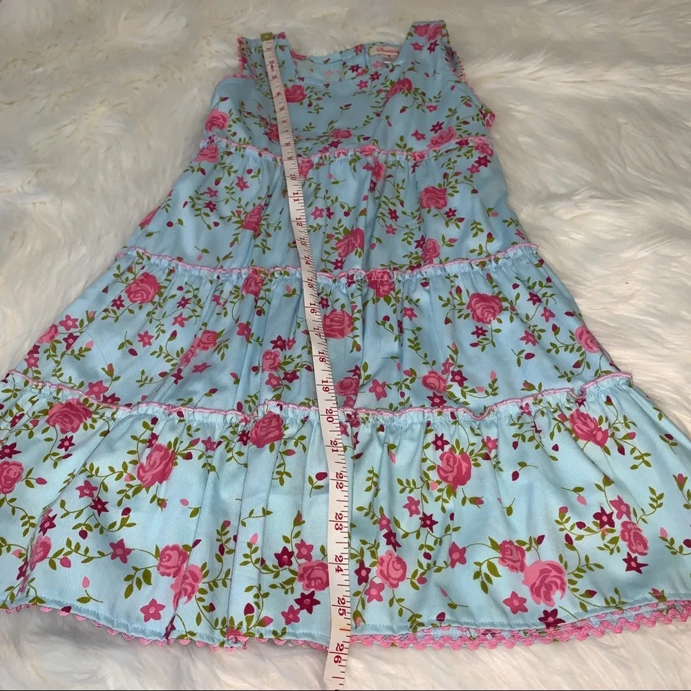 Floral ruffle dress - size 6